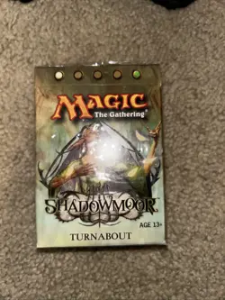 MAGIC THE GATHERING Shadowmoor Turnabout Factory Sealed Theme Deck MTG English - Image 1