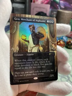 Gray Merchant of Asphodel-MTG-Secret Lair- Encyclopedia Of Magic Set NM Foil 🪄✨ - Image 1