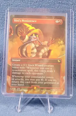MTG Vivi's Persistence [Foil] [Borderless] Final Fantasy FIC 0458 Rare - Image 1