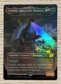 Godzilla, King of the Monsters - Zilortha, Strength Incarnate Buy-A-Box MTG 275 - Image 1