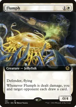 1x - Flumph - Extended Art #361 - Forgotten Realms - NM MTG - Image 1
