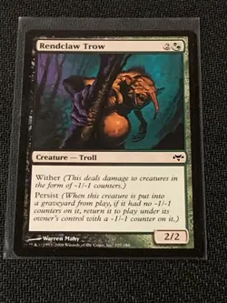 Magic the Gathering Eventide Rendclaw Trow - Image 1