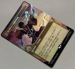 MTG Avatar: The Last Airbender Redirect Lightning Instant RARE FOIL #0343 - Image 2