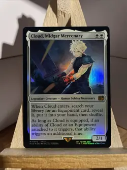 Cloud, Midgar Mercenary Mythic Foil #10 2025 MTG Final Fantasy VII Look! - Image 2