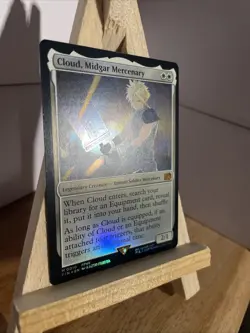 Cloud, Midgar Mercenary Mythic Foil #10 2025 MTG Final Fantasy VII Look! - Image 5