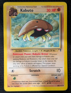 Pokemon TCG Legendary Collection #48/110 Kabuto LP - Image 1