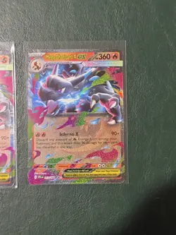 Mega Charizard X ex 13/94 - Pokemon TCG Phantasmal Flames LP+/NM x2 - Image 3