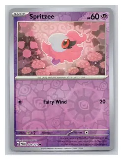 Pokemon TCG Spritzee 038/131 SV: Prismatic Evolutions Reverse Holo NM - Image 1