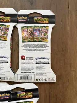 Pokemon Evolving Skies TCG Sleeved Booster Pack Brand New Factory Sealed - Image 2