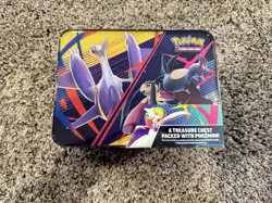 2025 Fall Pokemon Mega Collection Lunch Box Tin - Factory Sealed * slight tear* - Image 2