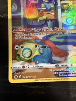 Pokemon TCG Dunsparce Crown Zenith GG23/GG70 C2 Holo Rare PACK FRESH NM - Image 2