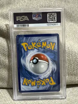 PSA 10 GEM MINT Pokemon Team Rocket’s Meowth Destined Rivals 203/182 - Image 2