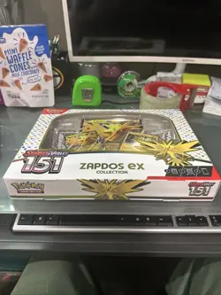 POKEMON TCG SCARLET & VIOLET 151 ZAPDOS EX COLLECTION BOX FACTORY SEALED NEW - Image 2