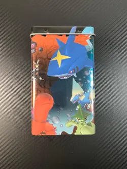 POKEMON EX Deck Tins Vintage Collectible- OPENED-EMPTY TIN Nothing Inside!! - Image 1