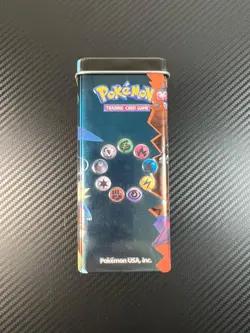 POKEMON EX Deck Tins Vintage Collectible- OPENED-EMPTY TIN Nothing Inside!! - Image 2