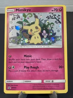Pokemon SM Promos Mimikyu - SM163 (P) #SM163 (Holo) NM - Image 1