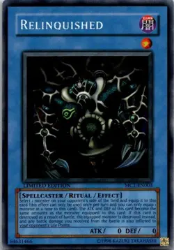 Relinquished MC1-EN003 Master Collection Volume 1 Limited Edition Yugioh MP - Image 1
