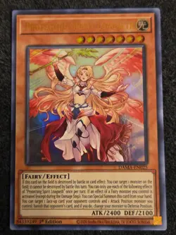 Yugioh Protector Spirit Loagaeth DAMA-EN025 Ultra Rare 1st Ed NM - Image 1
