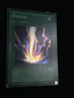Yugioh Raigeki LOB-053 Unlimited Wavy Print - Image 2