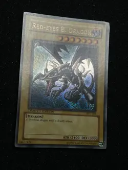 Yu-Gi-Oh! Red-Eyes B. Dragon BPT-005 Reverse Secret Rare Misprint Error - Image 2