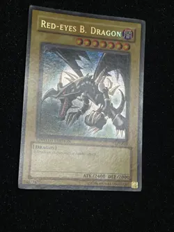 Yu-Gi-Oh! Red-Eyes B. Dragon BPT-005 Reverse Secret Rare Misprint Error - Image 3