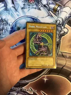 (13) Dark Magician BPT-001 Secret Rare Yu-Gi-Oh Card Reverse Foil Misprint HP - Image 2