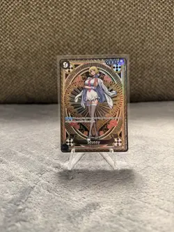 Stussy (SP) OP07-085 SR A Fist Of Divine Speed One Piece Card Game TCG English - Image 1