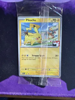 NM Pikachu SVP101 Black Star Promo Play League Pokemon Card TCG SEALED - Image 1
