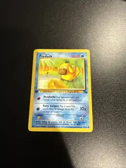 Pokemon Fossil Psyduck 1st Edition Common Card 53/62 Near Mint - Image 1