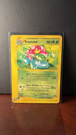 Pokemon Card - Venusaur Expedition 67/165 Rare Non Holo - Image 1