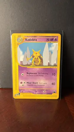 Pokemon Card - Kadabra Skyridge 69/144 Non Holo LP - Image 1