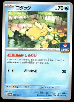 Japanese Pokemon Psyduck - 262/SV-P Promotional Cards NM - Image 1