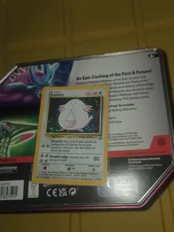 Chansey 3/130 MP Holo Rare Funny Fart Swirl Base Set 2 Pokemon Card! - Image 2