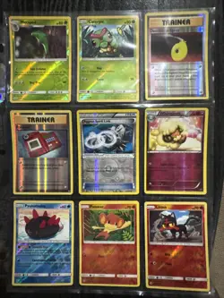 POKEMON ALL FOIL 9 CARD LOT - Image 1