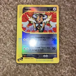Tauros 133/165 Expedition Reverse Holo Pokemon Trading Card Game - Image 1