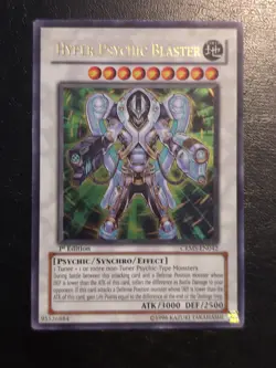 Yu-Gi-Oh! ULTRA RARE HOLO CARD HYPER PSYCHIC BLASTER CRMS-EN042 1ST VLP - Image 1