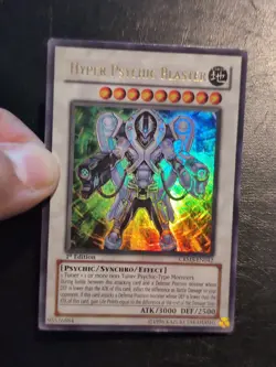 Yu-Gi-Oh! ULTRA RARE HOLO CARD HYPER PSYCHIC BLASTER CRMS-EN042 1ST VLP - Image 3