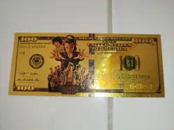Billet Stranger Things OR Collector Gold Dore card carte Netflix Goodies Ticket - Image 1