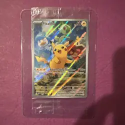 Pokemon Card Pikachu Svp Black Star Promos SVP027 Holo Promo Full Art #27 SEALED - Image 1