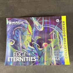 EDGE OF ETERNITIES MAGIC THE GATHERING MTG COLLECTOR BOOSTER 15 CARDS RARE FOIL - Image 1