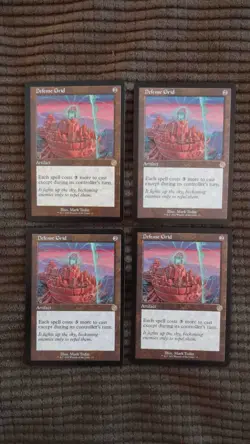 Magic: the Gathering / MtG Retro Defense Grid x4 Brothers War - Image 1