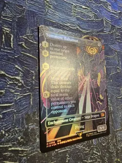 Summon: Bahamut (Borderless) 356 Final Fantasy Foil - Image 3