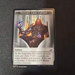 Tezzeret, Cruel Captain Token - NM - MTG - 0011 - Edge of Eternities - Image 1