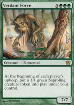 Mint/Near-Mint, English - 4 x MTG Verdant Force Ninth Edition - Image 1