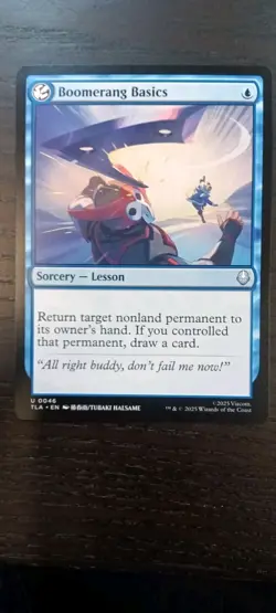 Boomerang Basics - Avatar - TLA MTG - Image 1