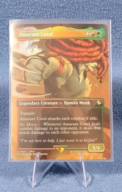 Amarant Coral (Borderless) Commander: Final Fantasy Foil - Image 1