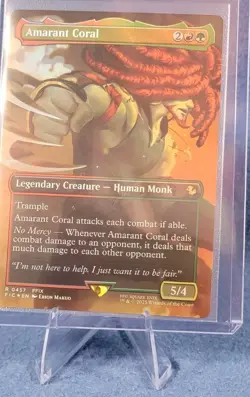 Amarant Coral (Borderless) Commander: Final Fantasy Foil - Image 3