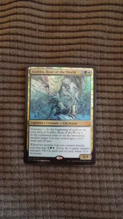 Magic: the Gathering / MtG Arahbo, Roar of the World x1 Commander 2017 - Image 1
