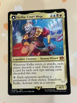 Magic The Gathering, Kefka, Court Mage, ENG, VLP/NM - Image 1