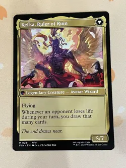 Magic The Gathering, Kefka, Court Mage, ENG, VLP/NM - Image 2